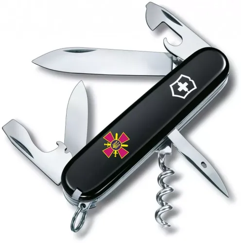Ножі та мультитули Victorinox Складной нож Victorinox Spartan Army 91 мм Эмблема СВ ВСУ (1.3603.3_W0020u)