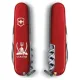 Ножі та мультитули Victorinox Складной нож Victorinox Spartan Ukraine 91 мм 12 функций Козак с саблями (1.3603_T1110u)