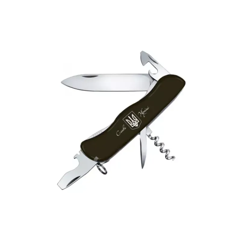 Складаний ніж Victorinox NOMAD/PICNICKER Чорний (0.8353.3R8)