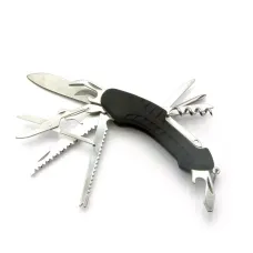 Складаний кишеньковий ніж STINGER 11 в 1 Чорний (DN27163)