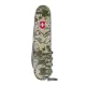 Ножі та мультитули Victorinox Складной нож Victorinox Climber Army Пиксель с красным лого (1.3703.3.W3941p)