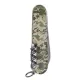 Ножі та мультитули Victorinox Складной нож Victorinox Climber Army Пиксель с красным лого (1.3703.3.W3941p)