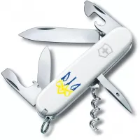 Складной нож Victorinox Spartan Ukraine Трезубец готический (1.3603.7_T0637u)