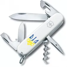 Складной нож Victorinox Spartan Ukraine Трезубец готический (1.3603.7_T0637u)