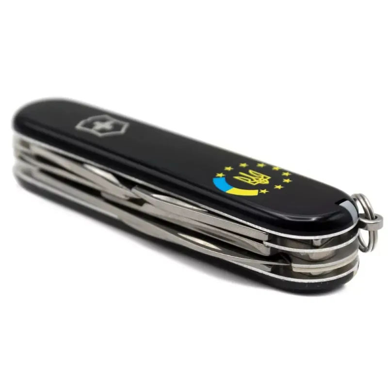 Складной нож Victorinox Climber Ukraine 91 мм 14 функций Украина ЕС (1.3703.3_T1130u)