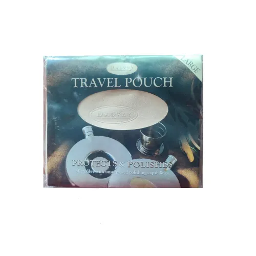 Другие ножи, комплекты и аксессуары Чохол великий захисний з мікрофібри для зберігання та полірування "Grants of Dalvey" затяжка, микрофібра, айворі, 17,5Х15 см (TPL)