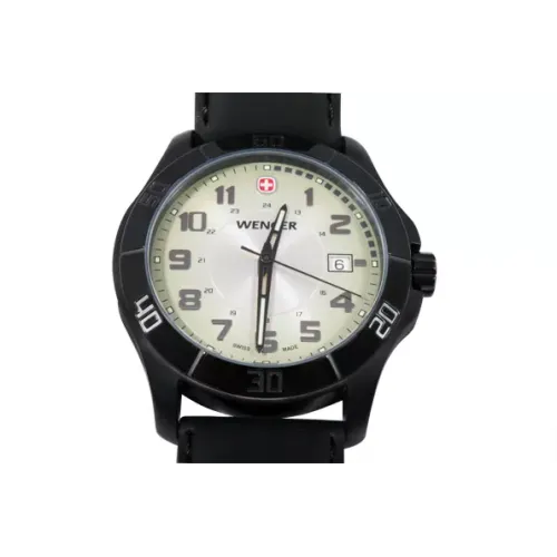 Другие ножи, комплекты и аксессуары Набір Wenger годинник та ніж Чорний (70474)