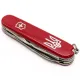 Ножі та мультитули Victorinox Складной нож Victorinox Climber Ukraine 91 мм Трезубец белый (1.3703_T0010u)