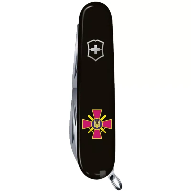 Складной нож Victorinox Climber Army Эмблема СВ ВСУ 91 мм (1.3703.3_W0020u)