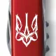 Складной нож Victorinox Spartan Ukraine 91 мм, 12 фунций Трезубец готический белый (1.3603_T0630u)