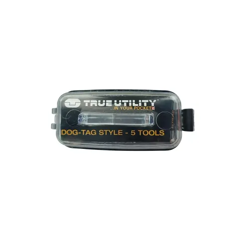 Брелок-жетон на 5 інструментівTrue Utility Tagtool водонепроникний кейс (TU232)