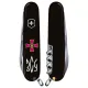 Складной нож Victorinox Spartan Army 91 мм 12 функций Эмблема ВСУ и Трезубец ЗСУ (1.3603.3_W1010u)