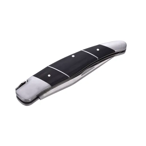 Другие ножи, комплекты и аксессуары Складаний ніж 20 см Laguiole чорне дерево пакка, подарункова коробка (40269037)