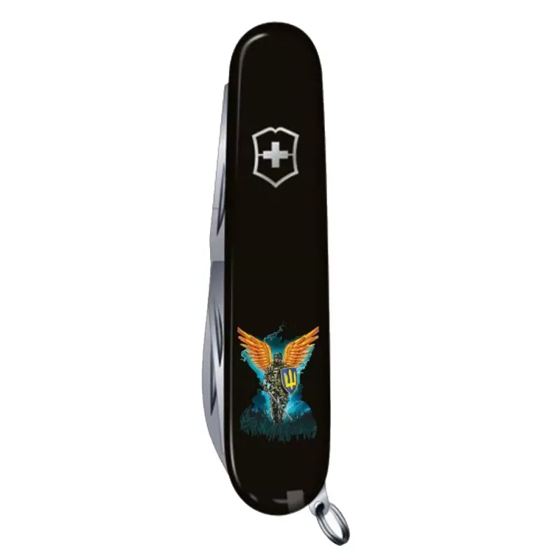Складной нож Victorinox Huntsman Ukraine Ангел ВСУ (1.3713.3_T1061u)