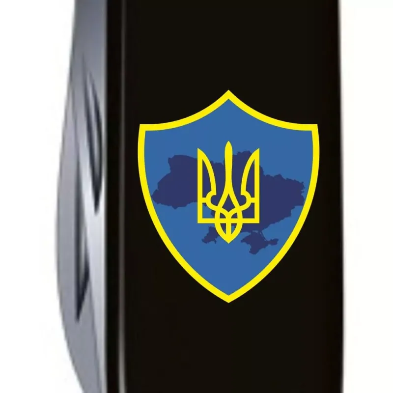 Складной нож Victorinox Spartan Ukraine Трезубец на щите (1.3603.3_T1080u)