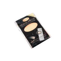 Чохол малий захисний з мікрофібри для зберігання та полірування "Grants of Dalvey" затяжка, микрофібра, айворі, 13Х8,5 см (TPS)