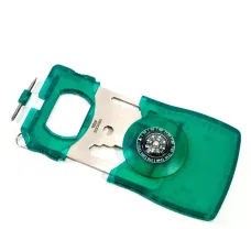 Мультитул кредитка Stinger 11 в 1 Зеленый (DN30815)