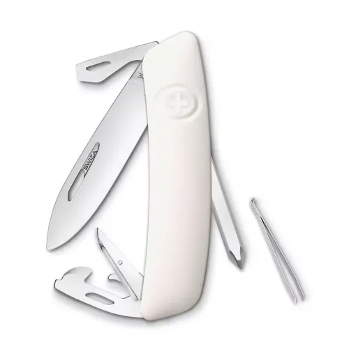 Другие ножи, комплекты и аксессуары Швейцарський ніж SWIZA D04 Білий (401020)