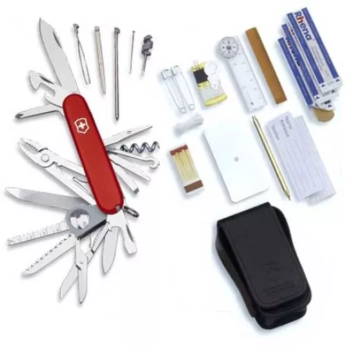 Ножі та мультитули Victorinox Швейцарський ніж Victorinox Sos-Set ніж 91 мм Червоний (1.8810)