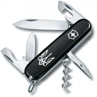 Складной нож Victorinox Spartan Ukraine Трезубец готический белый (1.3603.3_T0630u)