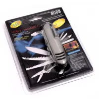 Складаний кишеньковий ніж STINGER 11 в 1 Сірий (DN29596)