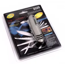 Складаний кишеньковий ніж STINGER 11 в 1 Сірий (DN29596)