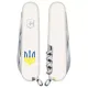 Складной нож Victorinox Spartan Ukraine 91мм 12 функций Белый Трезубец сине-желтый (1.3603.7_T0017u)