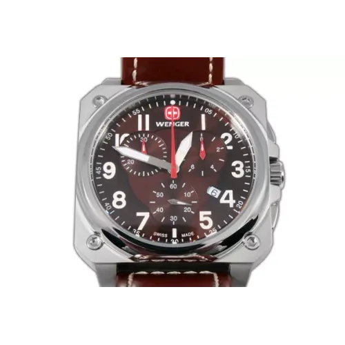 Другие ножи, комплекты и аксессуары Набір Wenger годинник та ніж Коричневий (77014 )