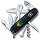 Ножі та мультитули Victorinox Складной нож Victorinox Climber Ukraine Трезубец готический сине-желтый (1.3703.3_T0636u)