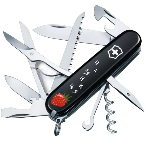 Ножі та мультитули Victorinox Складной нож Victorinox Huntsman Ukraine Паляниця 91мм (1.3713.3_T1300u)