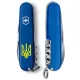 Ножі та мультитули Victorinox Складной нож Victorinox Spartan Ukraine 91 мм 12 Трезубец желтый (1.3603.2_T0018u)