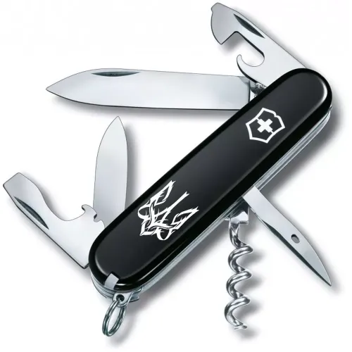 Ножі та мультитули Victorinox Складной нож Victorinox Spartan Ukraine Трезубец готический белый (1.3603.3_T0630u)