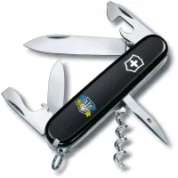 Складной нож Victorinox Spartan Ukraine Герб Украины с цветочным флагом (1.3603.3_T1280u)