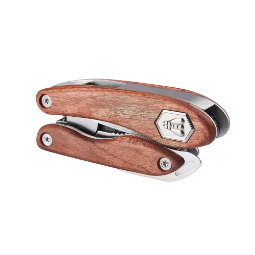 Другие ножи, комплекты и аксессуары Багатофункціональний ніж мультітул Laguiole, 10 функцій, дерево, палісандр, подарункова коробка (40268469)
