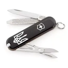 Ніж Victorinox Classic SD Ukraine Чорний (0.6223.3R1)