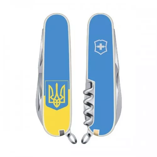 Ножі та мультитули Victorinox Швейцарський ніж Victorinox Spartan Ukraine (1.3603.7R3)