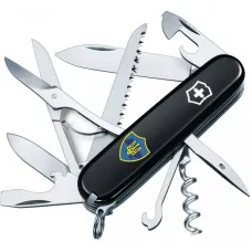 Складной нож Victorinox Huntsman Ukraine Трезубец на щите (1.3713.3_T1080u)