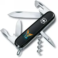 Складной нож Victorinox Spartan Ukraine 91 мм Ангел ВСУ (1.3603.3_T1061u)