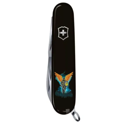 Ножі та мультитули Victorinox Складной нож Victorinox Spartan Ukraine 91 мм Ангел ВСУ (1.3603.3_T1061u)