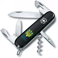 Складной нож Victorinox Spartan Ukraine Трезубец с сердцем и I love Ukraine (1.3603.3_T1310u)