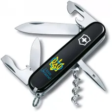 Складной нож Victorinox Spartan Ukraine Трезубец с сердцем и I love Ukraine (1.3603.3_T1310u)