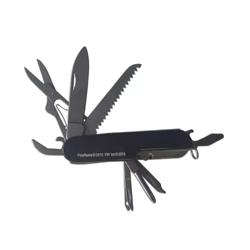 Складаний ніж 91 ммVolkswagen Licences Multi FCT Knife 10 інструментів Червоно-чорний (40610042BLRE)