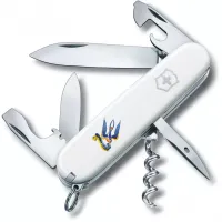 Складной нож Victorinox Spartan Ukraine Трезубец-Ласточка и Героям слава (1.3603.7_T1220u)