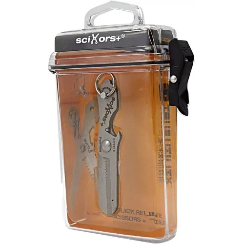 Другие ножи, комплекты и аксессуары Брелок-ножиці багатофункціональнийTrue Utility водонепроникний кейс (TU238)