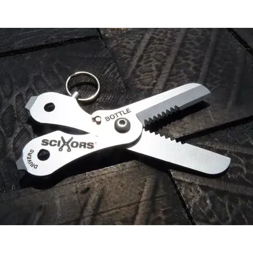 Другие ножи, комплекты и аксессуары Брелок-ножиці багатофункціональнийTrue Utility водонепроникний кейс (TU238)