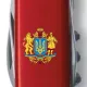 Ножі та мультитули Victorinox Складной нож Victorinox Climber Ukraine 91мм 14 функций Красный (1.3703_T0400u)