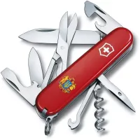 Складной нож Victorinox Climber Ukraine 91мм 14 функций Красный (1.3703_T0400u)