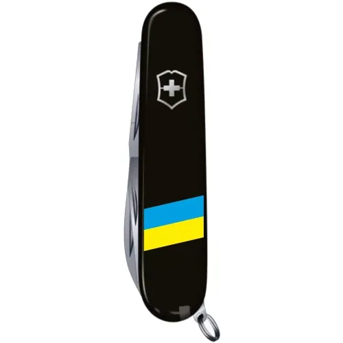 Ножі та мультитули Victorinox Складной нож Victorinox Huntsman Ukraine 91 мм Флаг Украины (1.3713.3_T1100u)