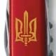 Ножі та мультитули Victorinox Складной нож Victorinox Spartan Ukraine 91 мм 12 функций Трезубец ОУН (1.3603_T0305u)