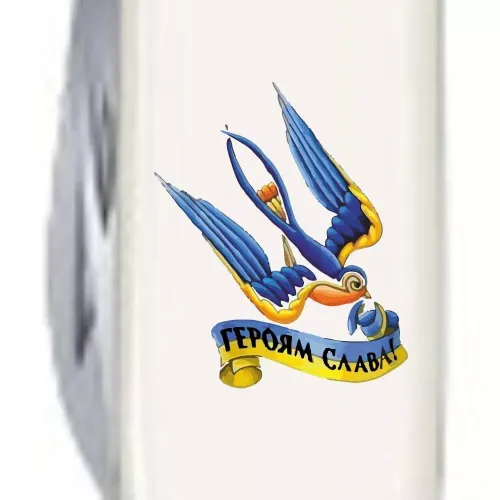 Ножі та мультитули Victorinox Складной нож Victorinox Spartan Ukraine Трезубец-Ласточка и Героям слава (1.3603.7_T1220u)